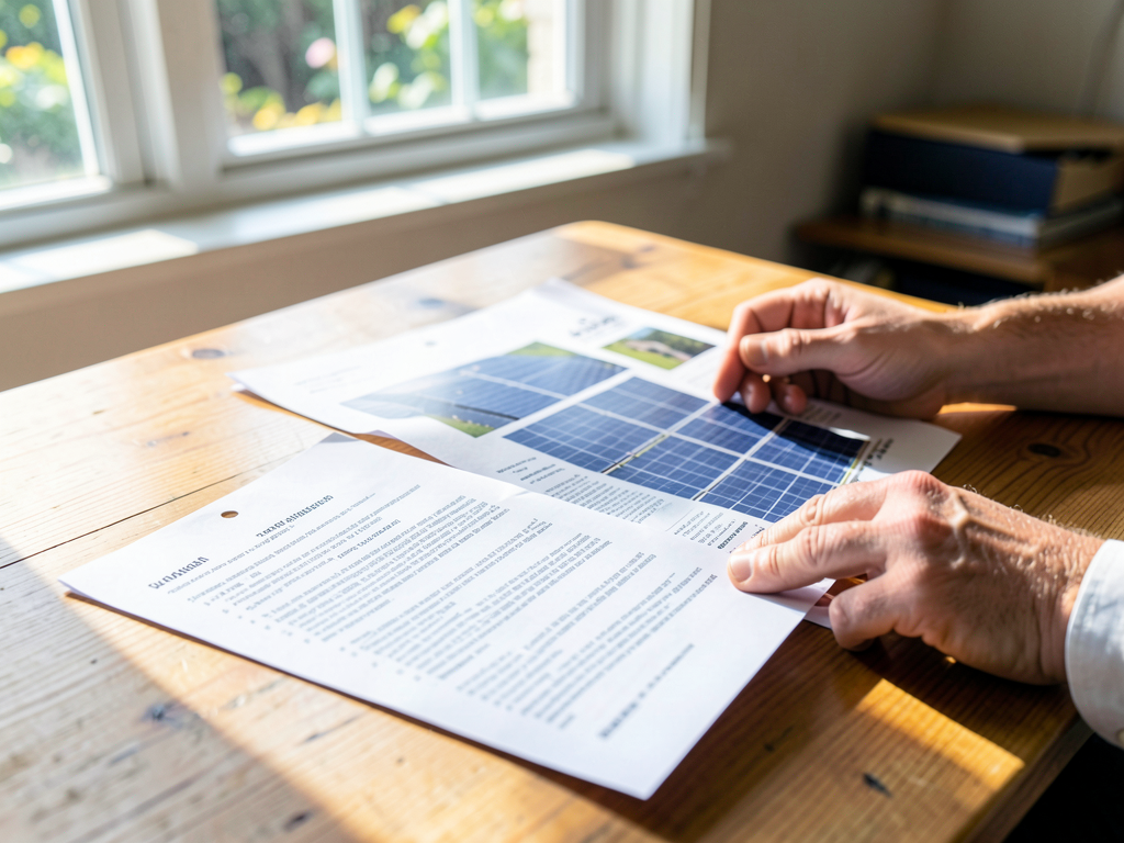 Checklist : les 7 documents indispensables à demander avant de signer un contrat solaire