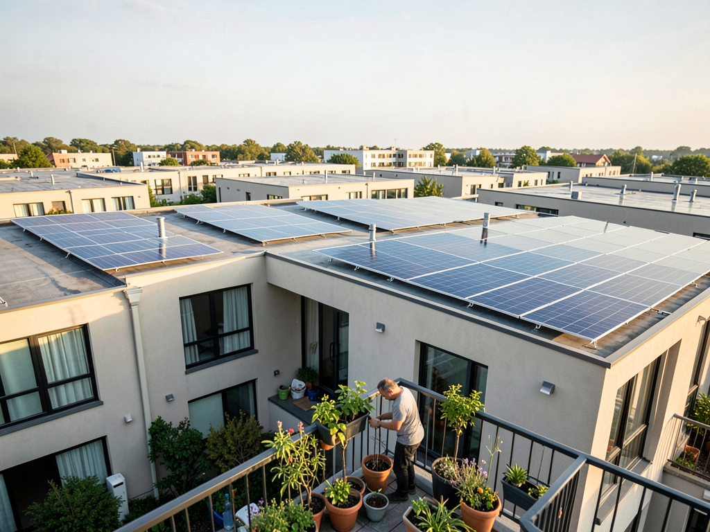 Solaire et logement social